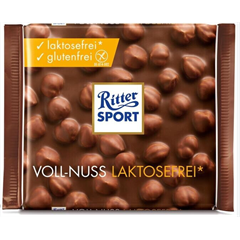 Ritter Sport laktózmentes egészmogyorós csokoládé 100 g