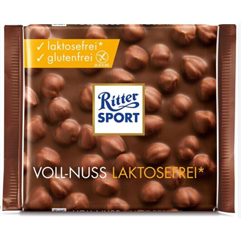 Ritter Sport laktózmentes egészmogyorós csokoládé 100 g