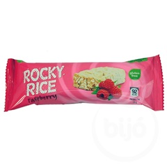 Rocky Rice puffasztott rizsszelet fehércsokis málna 18 g