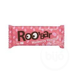 Roobar 100% raw bio gyümölcsszelet fehér eper-vanília 30 g