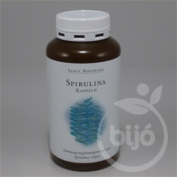 Sanct Bernhard spirulina alga kapszula 360 db