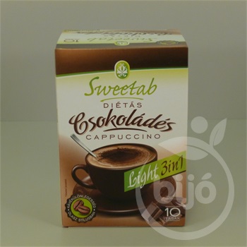 Sweetab cappuccino por csokis 10db 100 g