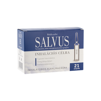 Salvus gyógyvíz inhalációs célra ampulla 21x10ml 210 ml