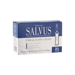 Salvus gyógyvíz inhalációs célra ampulla 21x10ml 210 ml