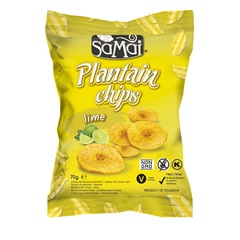 Samai plantain főzőbanán chips lime 70 g
