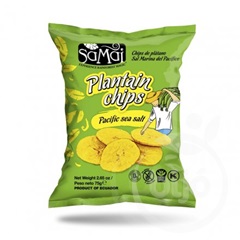 Samai plantain főzőbanán chips tengeri sós 75 g