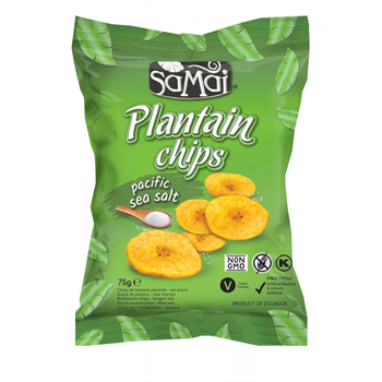 Samai plantain főzőbanán chips tengeri sós 75 g