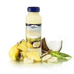 San Lucar 100% ananász-kókusz-banán smoothie 250 ml