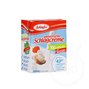 Schlagfix vegan habkrém 15% 200 ml