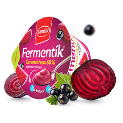 Semix fermentik zöldséges zabgurt cékla-fekete ribizli 150 g