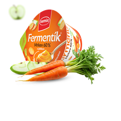 Semix fermentik zöldséges zabgurt sárgarépa-alma 150 g