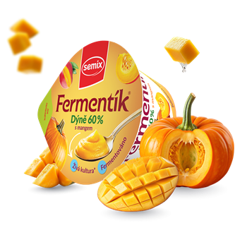 Semix fermentik zöldséges zabgurt sütőtök-mangó 150 g