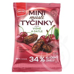 Semix mini müzli snack meggyes 70 g