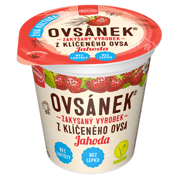 Semix ovsanek vegán zabgurt epres 160 g