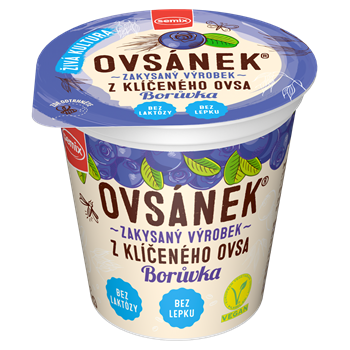 Semix ovsanek vegán zabgurt kék áfonyás 160 g