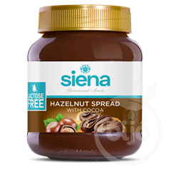 Siena kakaós mogyorókrém laktózmentes 400 g