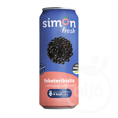 Simon gyümölcs feketeribizlis szénsavas víz 330 ml