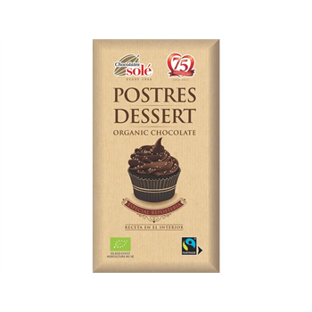 Sole bio sütőcsokoládé 200 g