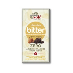 Sole bio zero étcsokoládé 72% keto mandulával 100 g