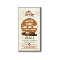 Sole tejcsokoládé keto sóskaramellával 100 g