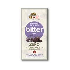 Sole zero étcsokoládé 72% keto acai bogyóval 100 g