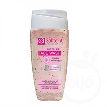 Soliteint micellás arctisztító gél vitamingolyókkal 150 ml