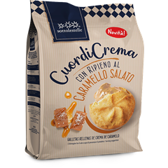 Sottolestelle bio sós karamell krémmel töltött keksz 200 g