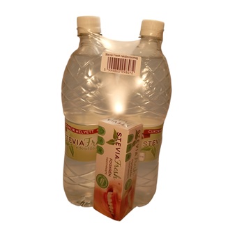 Stevia Fresh reklámcsomag édesítőszer 2x1000ml + grátisz 1db stevia fresh fogkrém 1 db