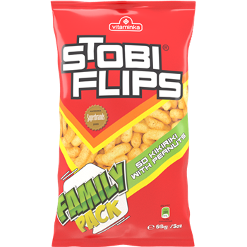 Stobi flips földimogyorós snack 85 g