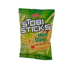 Stobi sticks hot-dog ízű kukorica snack 30 g