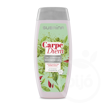 Subrina tusfürdő carpe diem matcha tea kivonattal 250 ml