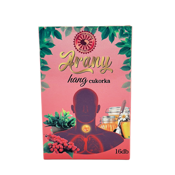 Sun Moon arany hang torokcukorka 16 db