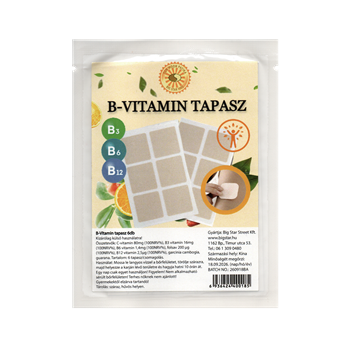 Sun Moon b-vitamin tapasz 6 db