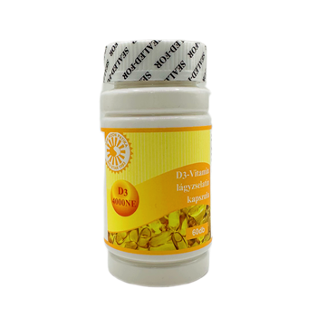 Sun Moon d3-vitamin lágyzselatin kapszula 60 db
