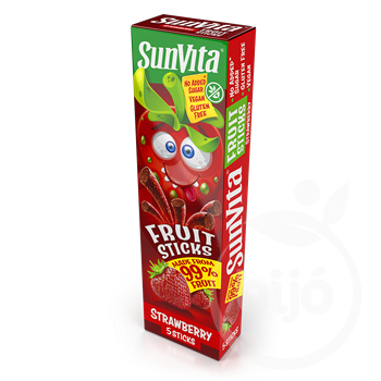 Sunvita fruit sticks eper 5 db 100 g