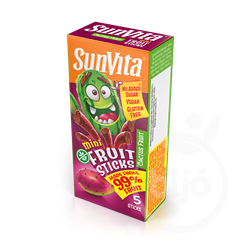 Sunvita mini fruit sticks kaktuszgyümölcs 5 db 50 g