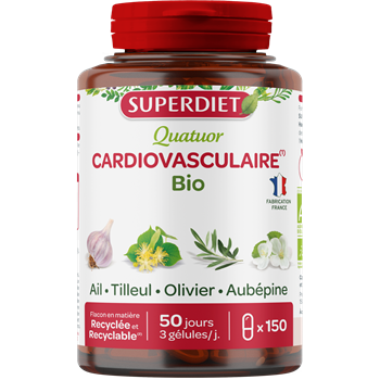 Superdiet cardiovasculaire - a szív és érrendszer támogatására vegán kapszula 150 db