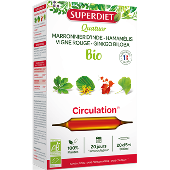 Superdiet circulation – a vérkeringés támogatására ampulla 20x15ml 300 ml