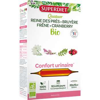 Superdiet comfort urinaire -  a hugyutak egészségéért vegán ampulla 20x15ml 300 ml