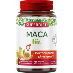 Superdiet maca tabletta a fizikai és szellemi teljesítmény, vitalitás támogatására 90 db