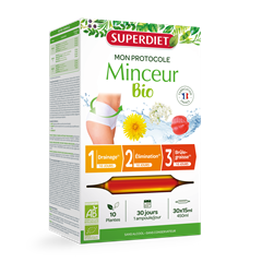 Superdiet minceur természetes 3 fázisú 30 napos fogyást segítő zsírégető program ampulla 30x15ml 450 ml