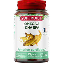 Superdiet omega 3 dha epa, a szív és érrendszer támogatására gélkapszula 45 db