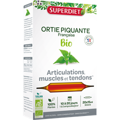 Superdiet ortie piquante csalán kivonat az ízületek, izmok és inak részére ampulla 20x15ml 300 ml