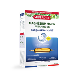 Superdiet tengeri magnézium b6-vitaminnal, ampulla 20x10ml 200 ml