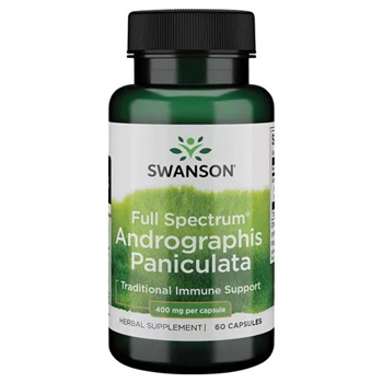 Swanson andrographis paniculata kapszula 400mg 60 db