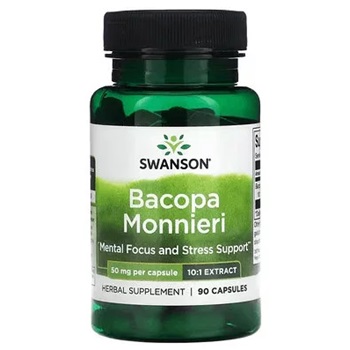 Swanson bacopa monnieri (10:1) kivonat kapszula 50mg 90 db