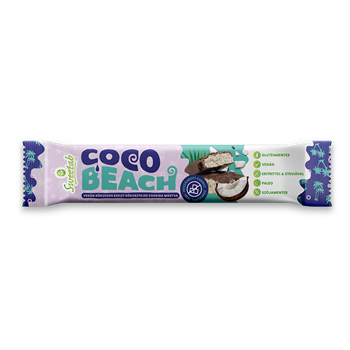 Sweetab vegan, glutenfree csokiszelet kókuszos 35 g