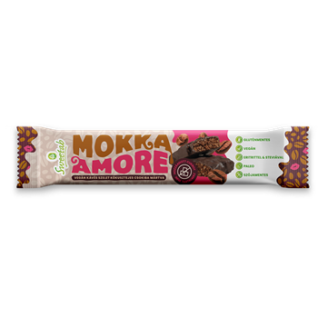 Sweetab vegan, glutenfree csokiszelet mokka 35 g