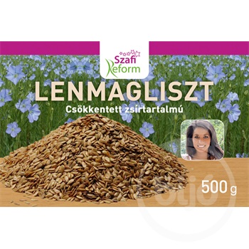 Szafi Reform csökkentett zsírtartalmú lenmagliszt 500 g