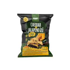 Szafi Free gluténmentes cheddar-jalapeno ízű chips 50 g